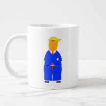 Allt i livet är tur Donald Trump Kaffe Mugg