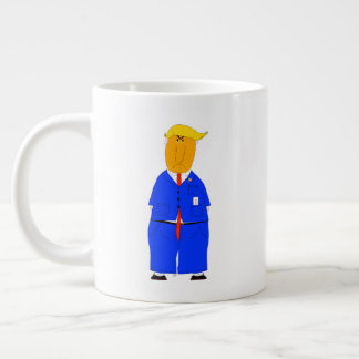 Allt i livet är tur Donald Trump Kaffe Mugg Jumbo Mugg