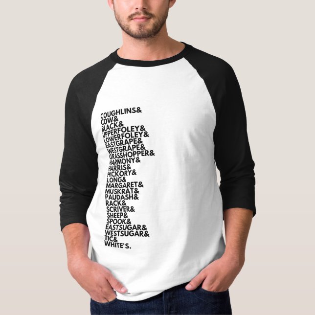 Allt i Ris Sjö! T Shirt (Framsida)