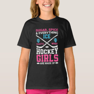 Allt Ice Hockey Girls T Shirt
