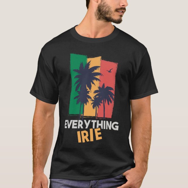Allt Irie för stil för Irie T skjortaReggae T Shirt (Framsida)