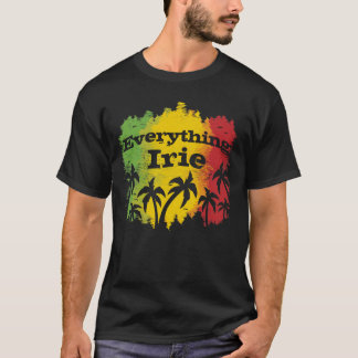 Allt Irie T skjorta med palmträd Shirt