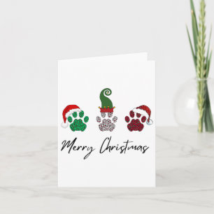 Allt italienskt greyhound God jul Tass P Kort
