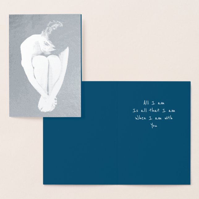 Allt jag är folierat kort (Display)