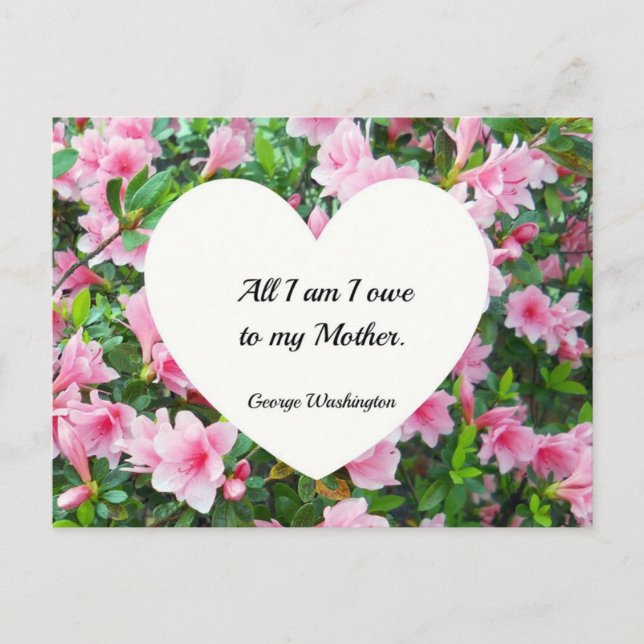 Allt jag är skyldig min Mor. Vykort (Framsida)