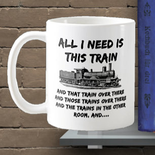 Allt jag behöver är ångmotorn i Tåg och den där Kaffemugg