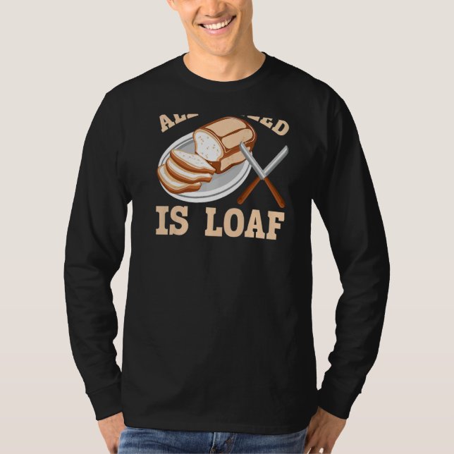 Allt jag behöver är att läsa in baktrycksbläddring t shirt (Framsida)