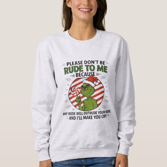 Allt jag behöver är attityd | Rolig sweatshirt för T Shirt (Framsida)