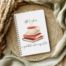 Allt jag behöver är bra bok och kopp te