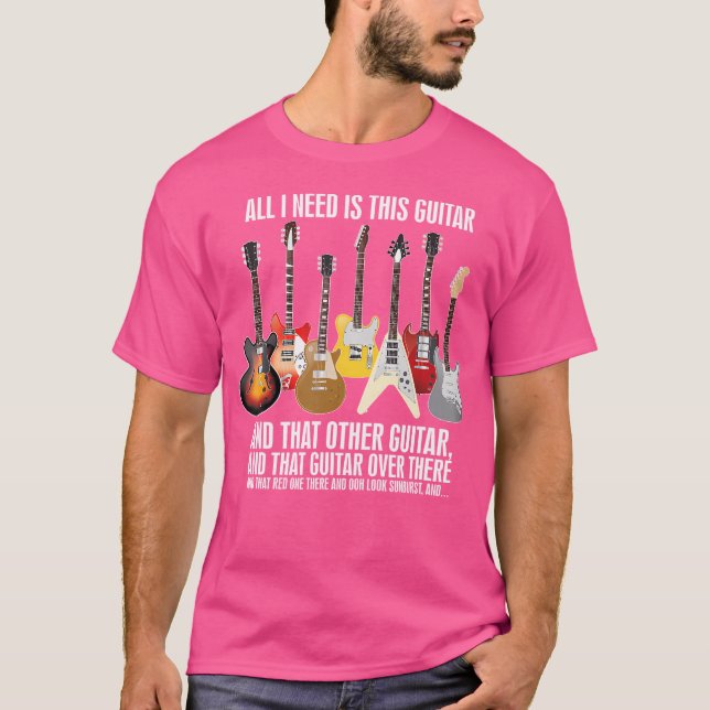 Allt jag behöver är den här elektriska gardinsappa t shirt (Framsida)