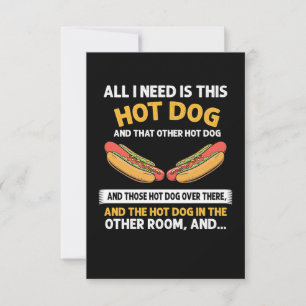 Allt jag behöver är den här Hetten Hund Kort
