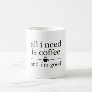 Allt jag behöver är en kaffemugg ☕ Minimalistisk k