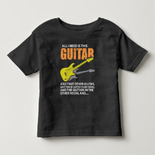 Allt jag behöver är Guitar Guitarist T Shirt