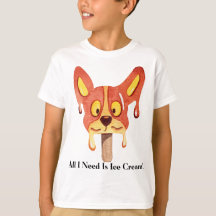 Allt jag behöver är Ice Cream Boys White T shirt