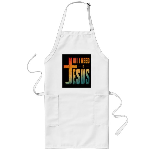 ALLT JAG BEHÖVER ÄR JESUS LÅNGT FÖRKLÄDE (Framsidan)