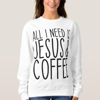 Allt jag behöver är Jesus och Coffee Church Christ T Shirt