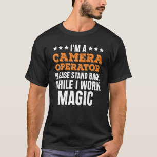 Allt jag behöver är kaffe och kamera t shirt
