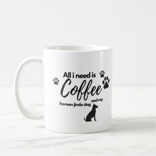 Allt jag behöver är kaffe och min koreanska jind kaffemugg