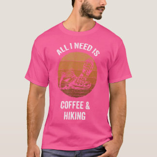 Allt jag behöver är kaffeuppsamling av Vintage uto T Shirt
