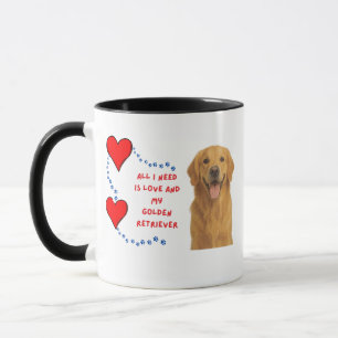 ☕ 🍵 🐾 allt jag behöver är Kärlek och min gyllene Mugg