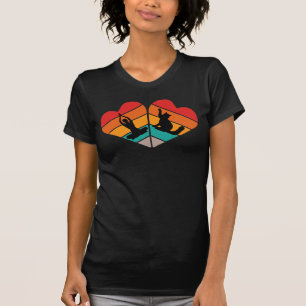 Allt jag behöver är Kärlek Yoga och en katt T Shirt