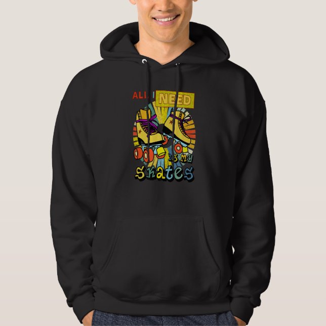 Allt jag behöver är mina skal hoodie (Framsida)