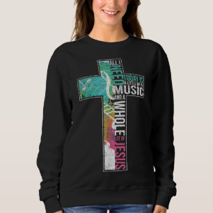 Allt jag behöver är Music och Jesus Christian Kor T Shirt