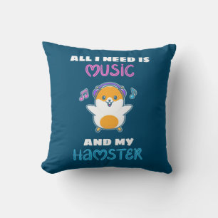 Allt jag behöver är musik och min hamster kudde
