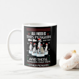 Allt jag behöver är penguin och den andra penguin kaffemugg