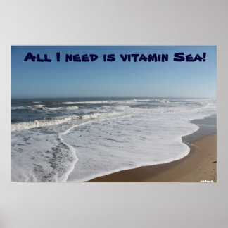 Allt jag behöver är vitaminhavet! poster