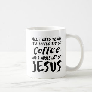 Allt jag behöver idag är lite kaffe och en W Kaffemugg