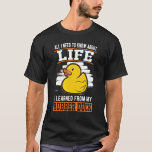 Allt jag behöver veta om livet jag lärde mig från  t shirt
