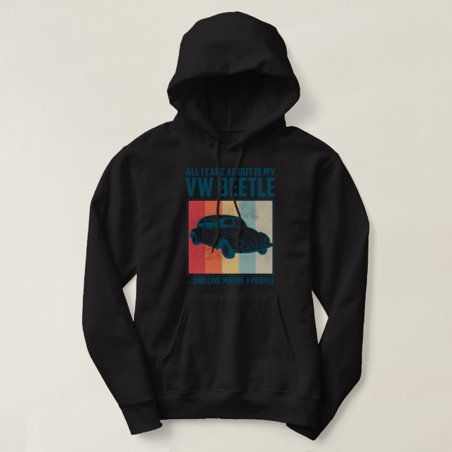 Allt jag bryr mig om är min Pontiac Gto och kanske Hoodie (Design framsida)