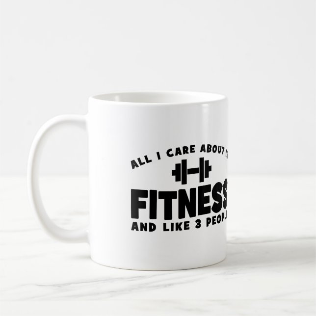 Allt jag bryr mig om är passning. kaffemugg (Vänster)