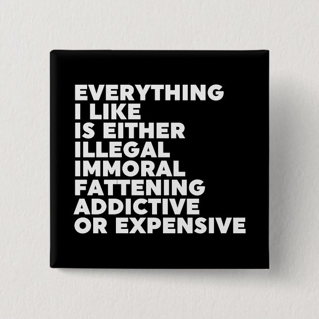 Allt jag gillar knapp (Framsida)