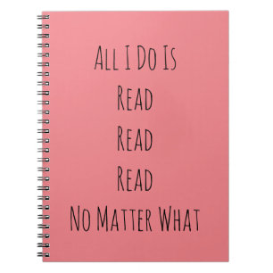 Allt jag gör är läst anteckningsbok