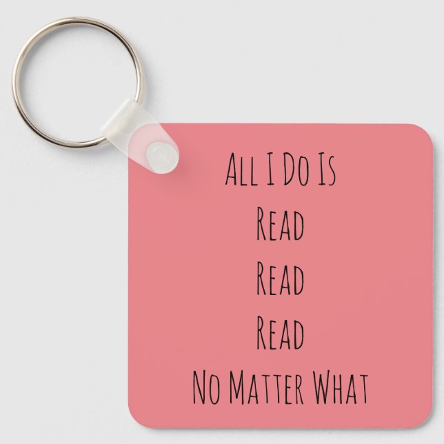 Allt jag gör är läst nyckelring (Framsida)