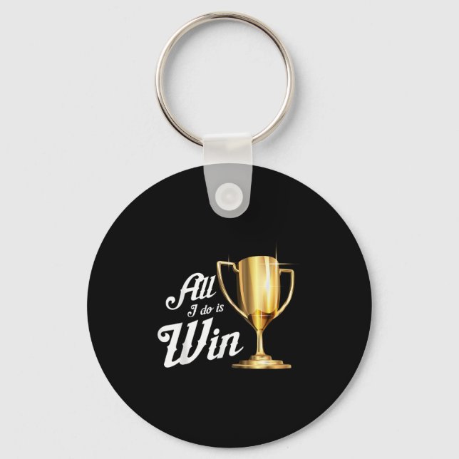Allt jag gör är Vin _ Winning Sportfantasts Winner Nyckelring (Framsida)