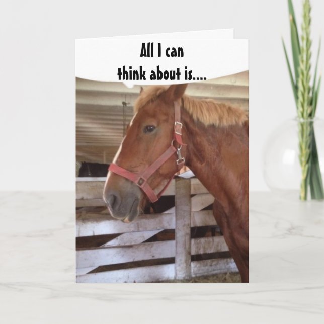 ALLT JAG KAN TÄNKA OM ÄR "DU" HELGKORT (Framsida)