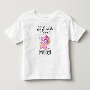 Allt jag önskar är en enhörning t shirt