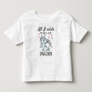 Allt jag önskar är en Enhörning T Shirt