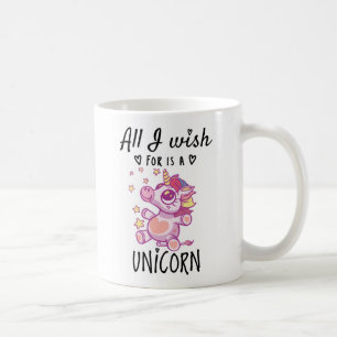 Allt jag önskar är en Unicorn Kaffemugg