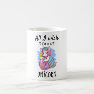 Allt jag önskar är en Unicorn Kaffemugg