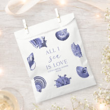 Allt jag ser är kärlek Eleganta snäckor Bröllopsdu