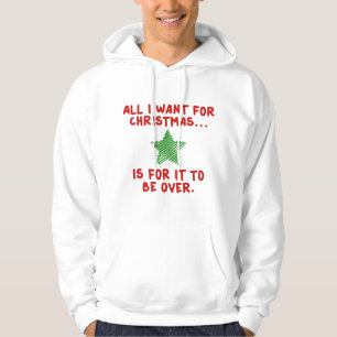 Allt jag var för jul hoodie