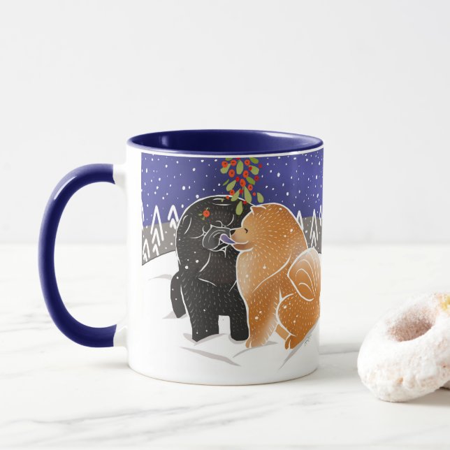 ALLT JAG VILL FÖR JUL - Chow Mugg-välj stil Mugg (Med munk)