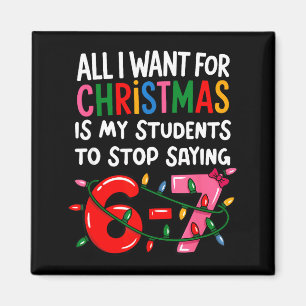 Allt jag vill ha i jul är att mina elever ska slut magnet