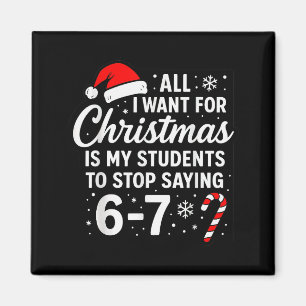 Allt jag vill ha i jul är att mina elever slutar s magnet
