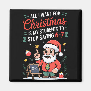 Allt jag vill ha i jul är att mina elever slutar s magnet
