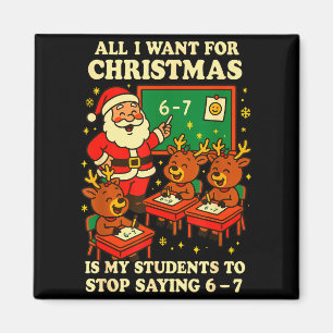 Allt jag vill ha i jul är att mina elever slutar s magnet
